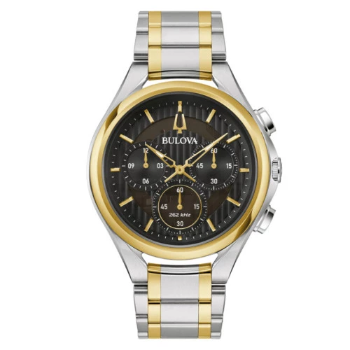 Reloj Bulova 98A301 Curv Progressive bicolor hombre