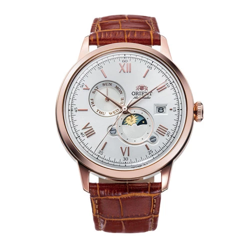 Reloj Orient RA-AK0801S30B rose bambino sol luna hombre