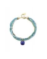 Viceroy pulsera 13270P100-42 plata piedras naturales mujer