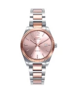 Reloj Sandoz 81384-75 swiss made bicolor mujer